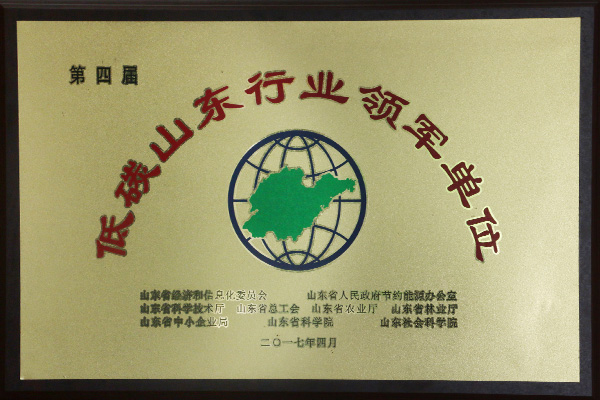 低碳山东行业领军单位
